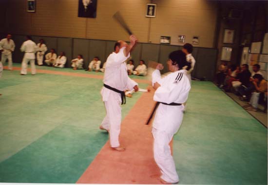 Entrainement de ju-jitsu