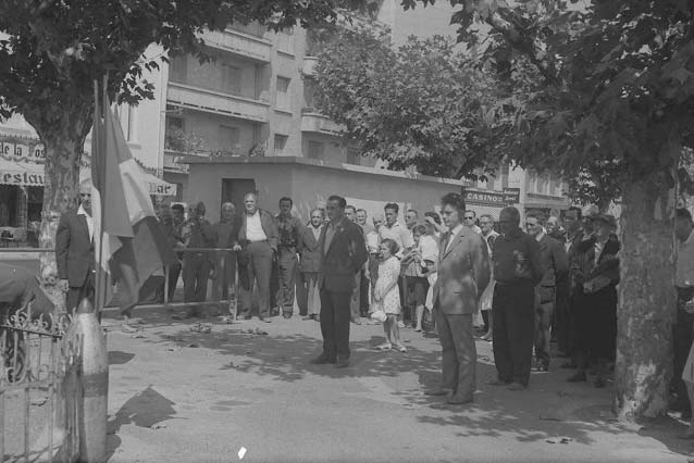 Commémoration du 30 août 1945, jour de la libération de Portes