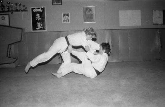 Entrainement de judo