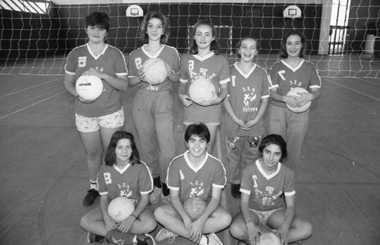 L'équipe féminine de volley