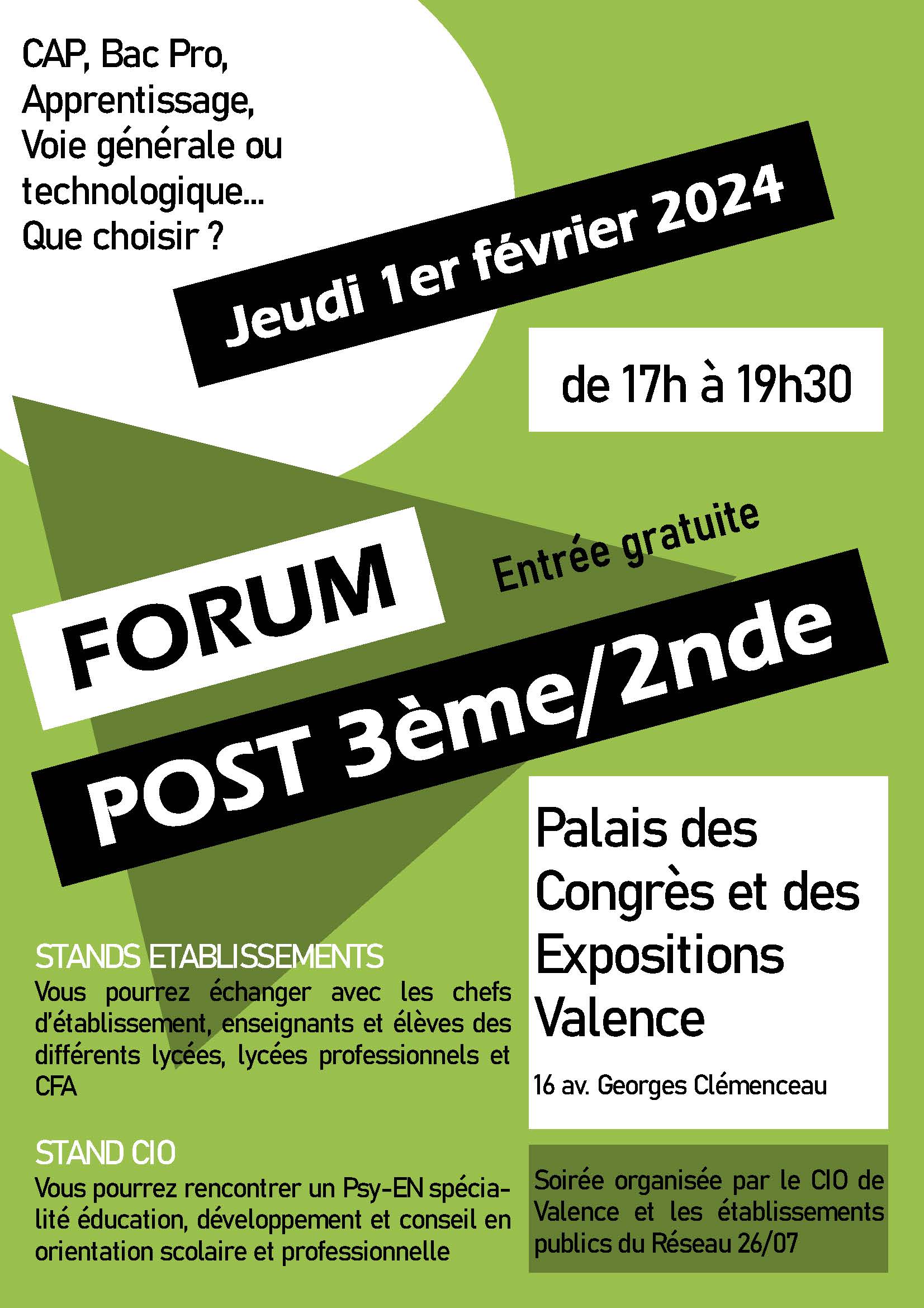Forum post 3ème/2nde