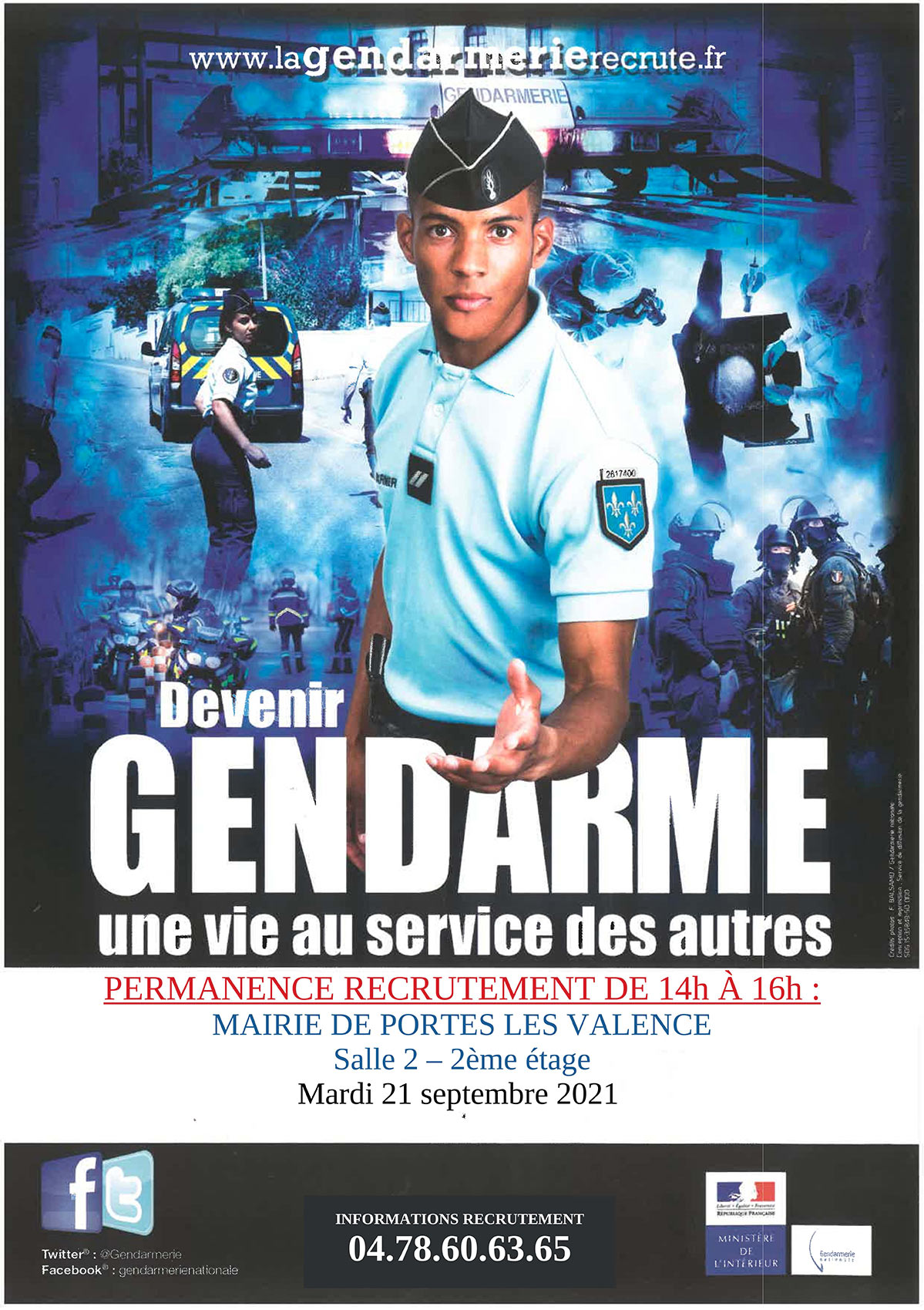 Recrutement gendarmerie