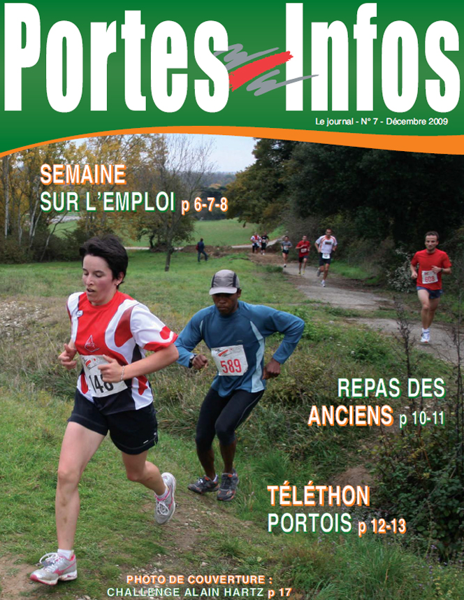 Couverture Portes-infos - décembre 2009