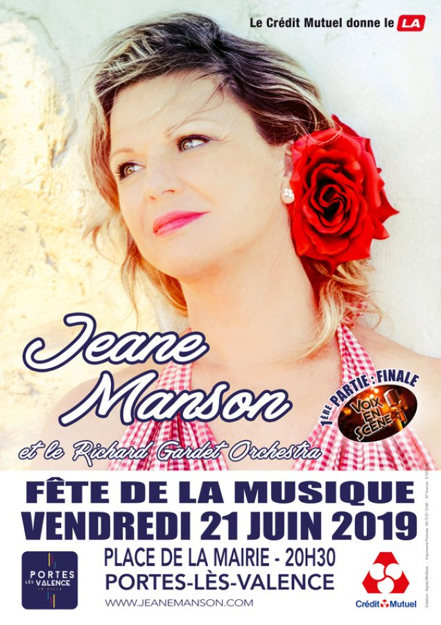 Affiche concert Jeane Manson