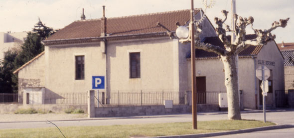 Le temple (église réforméee) de Portes-lès-Valence jusqu'en 2001