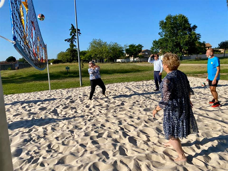 Beach Volley au parc Aragon