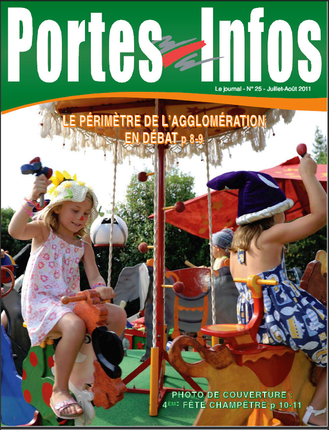 Couverture Portes-infos - Juillet-août 2011