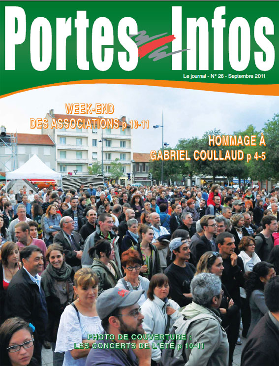 Couverture Portes-infos - Septembre 2011 + édition Spécial (mi-mandat)