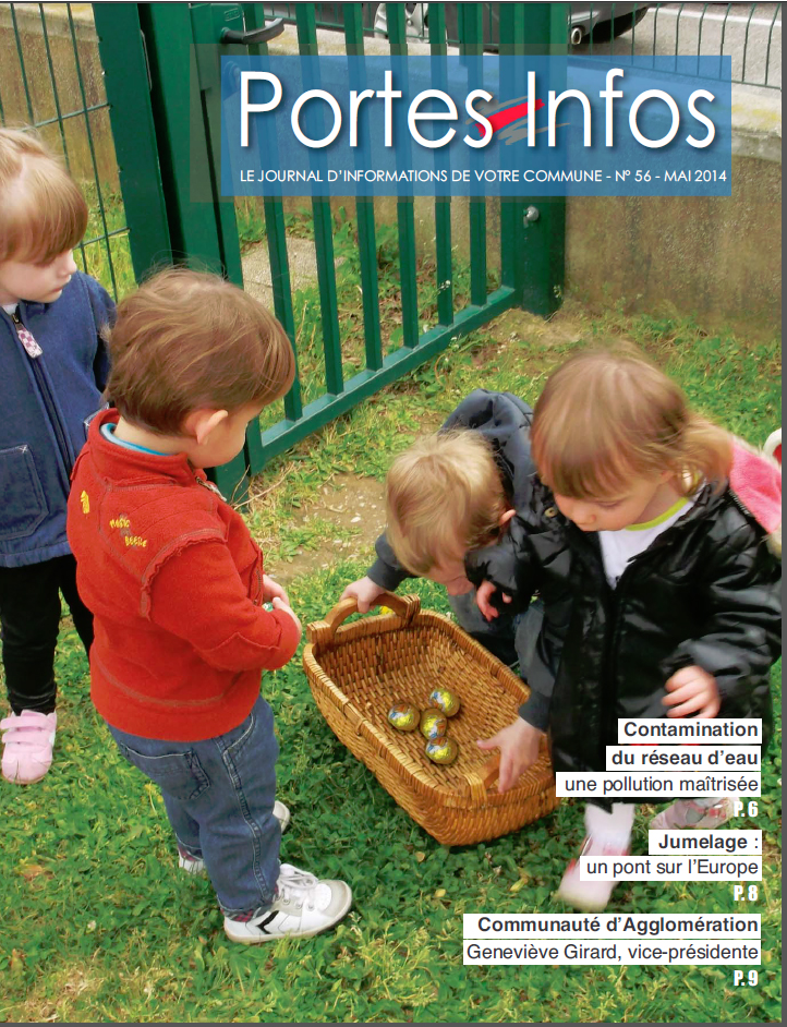 Couverture Portes-infos N°56 (mai 2014)