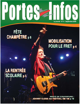 Couverture Portes-infos -septembre 2009