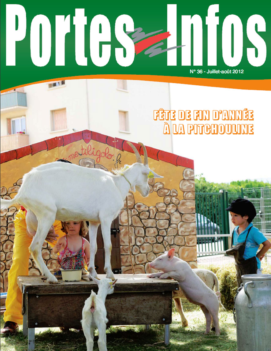 Couverture Portes-infos - juillet/août 2012