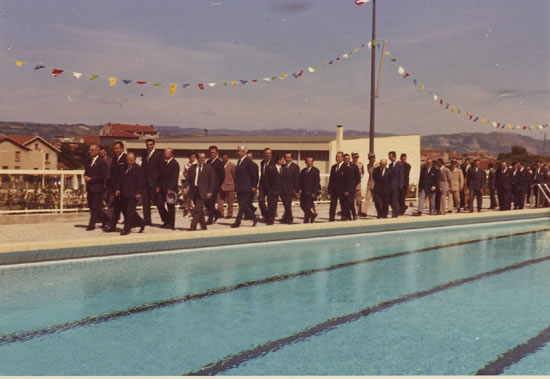 Inauguration de la piscine